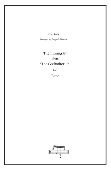 The Immigrant (arr. Pasquale Tassone)
