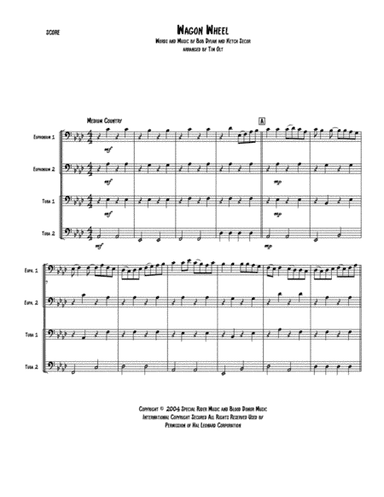 Wagon Wheel (arr. Tim Olt)
