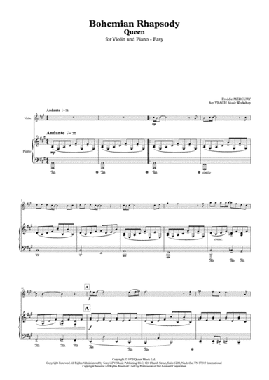 Bohemian Rhapsody (arr. VEACH Music Workshop)