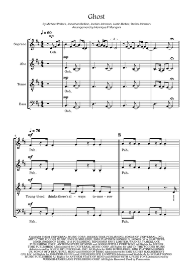Ghost (arr. Henrique F Mangoni)