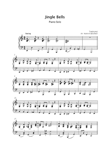 Jingle Bells (Jazz) (arr. Martin Kratochwil)