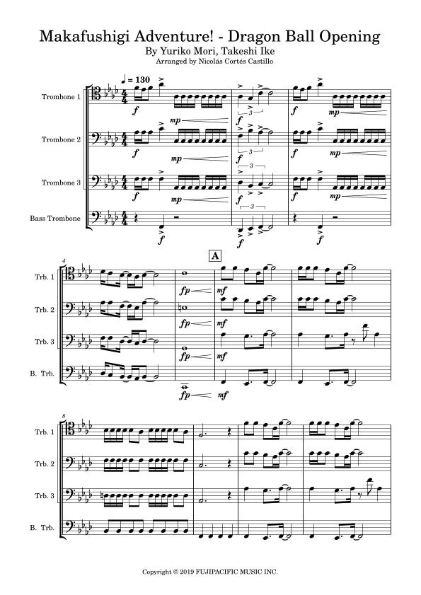 Makafushigi Adventure (arr. Nicolás Cortés Castillo)