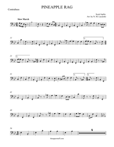 Pineapple Rag (arr. Nick Lacanski)
