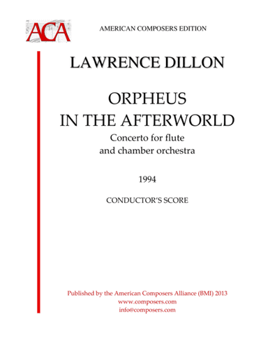 [Dillon] Orpheus in the Afterworld
