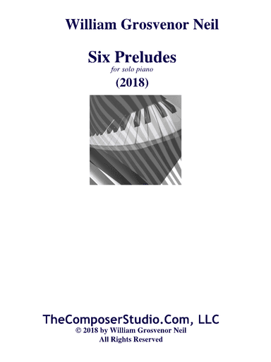 Six Preludes for solo piano