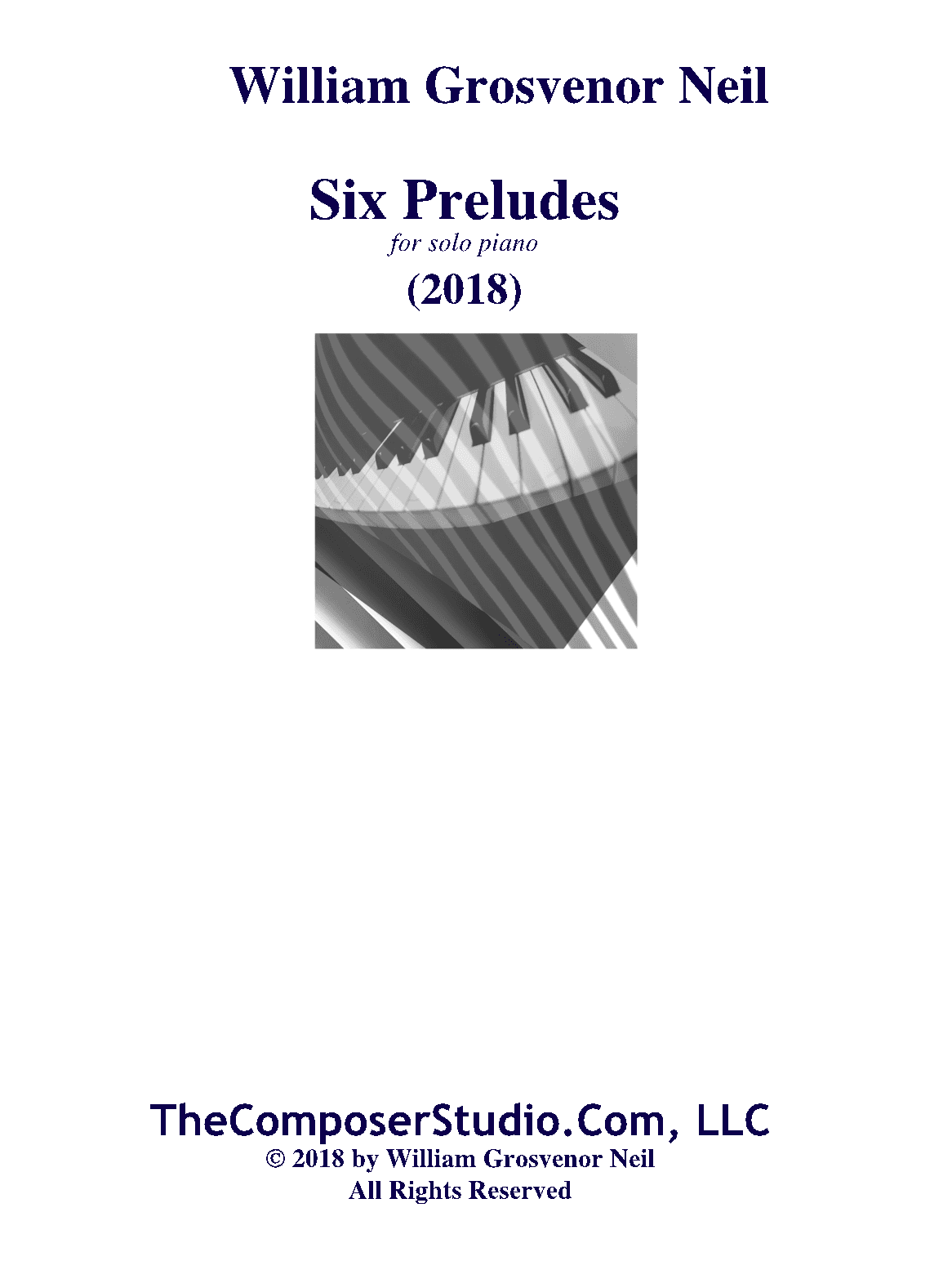 Six Preludes for solo piano