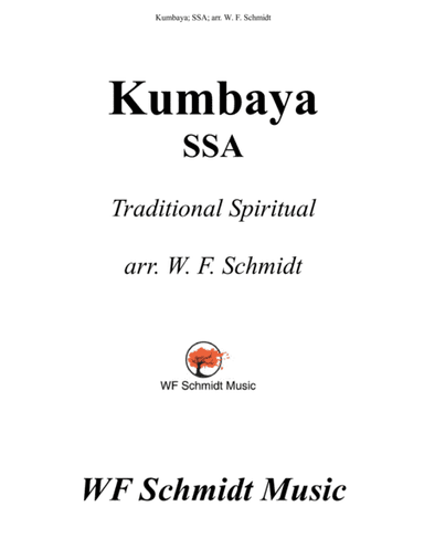Kumbaya (arr. W. F. Schmidt)