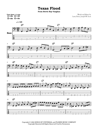 Texas Flood (arr. Yuri Noronha)