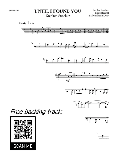 Until I Found You (arr. Ivan Marini)