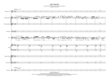 24K Magic (arr. Joshua Attrill)