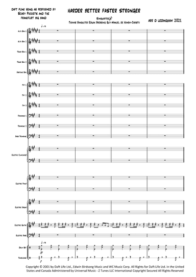 Harder, Better, Faster, Stronger (arr. Musiscorz)
