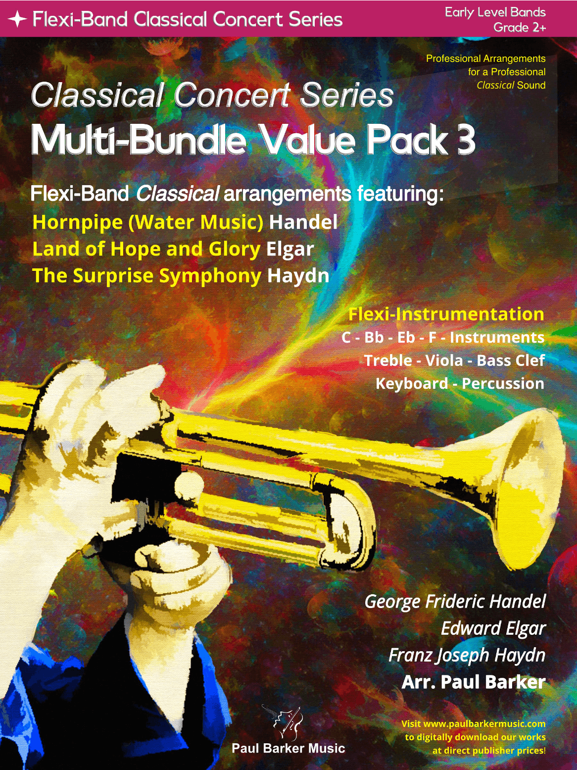 Classical Concert Series – Multi-Bundle Value Pack 3 (Flexible Instrumentation) (arr. Paul Barker)