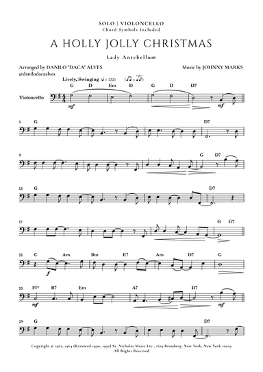 A Holly Jolly Christmas (arr. Danilo "Daca" Alves)