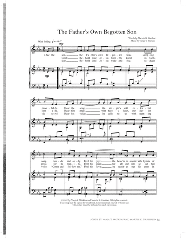 The Father's Own Begotten Son