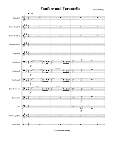 Fanfare and Tarantella