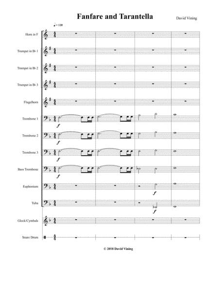 Fanfare and Tarantella