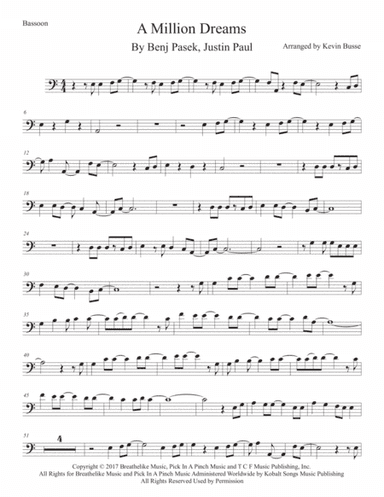 A Million Dreams (arr. Kevin Busse)