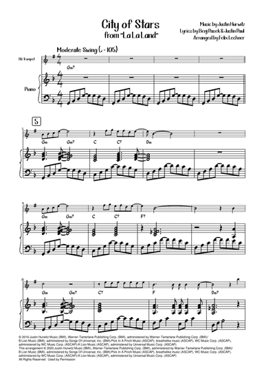 City Of Stars (arr. Felix Lechner)