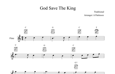 God Save The King (arr. Andrew Pattinson)