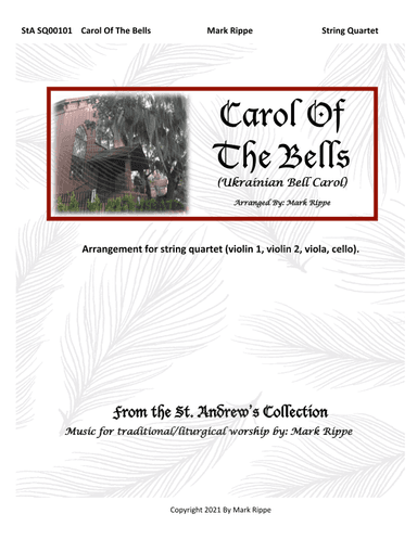 Carol Of The Bells (StA SQ00101) (arr. Mark Rippe)
