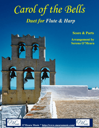 Carol of the Bells, Duet for Flute and Pedal Harp (arr. Serena O’Meara)