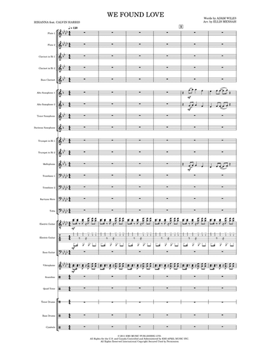 We Found Love (arr. Ellis Mensah)