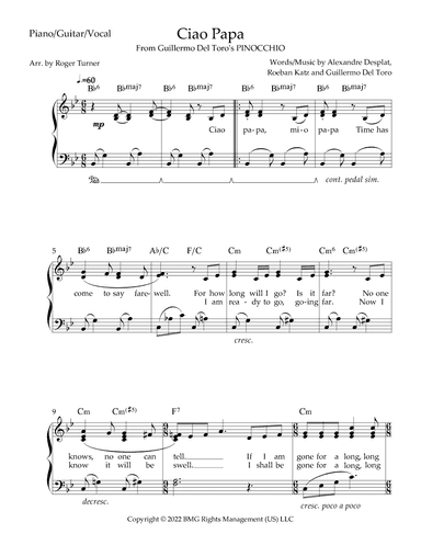 Ciao Papa (arr. Roger Turner)