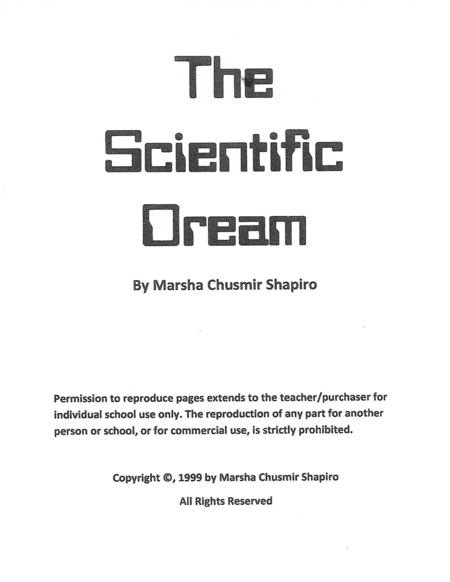 The Scientific Dream