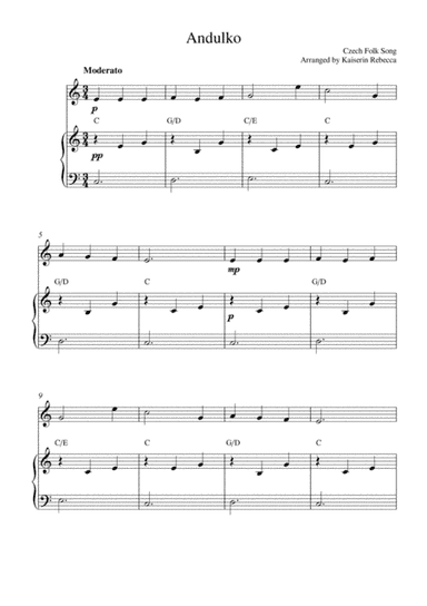 Andulko (arr. Kaiserin Rebecca)