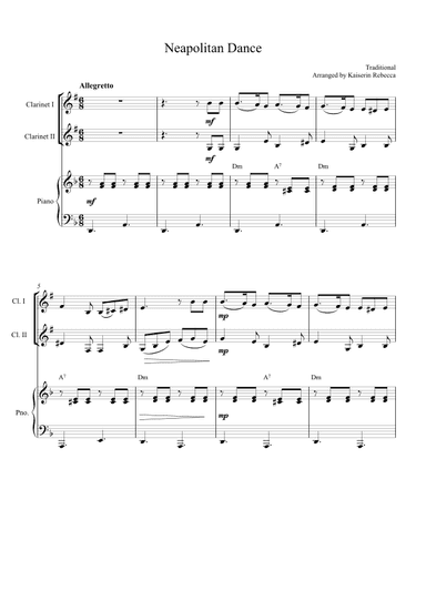 Neapolitan Dance (arr. Kaiserin Rebecca)
