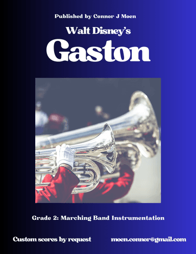 Gaston (arr. Connor Moen)