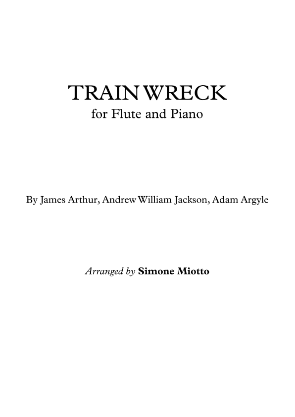 Train Wreck (arr. Simone Miotto)