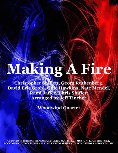 Making A Fire (arr. Jeff Tincher)