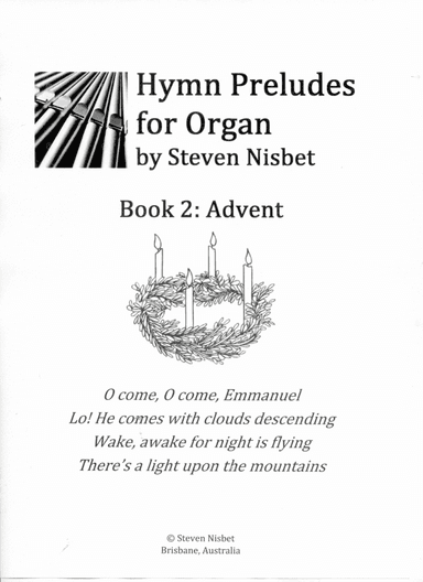 Hymn Preludes for organ Book 2 - Advent