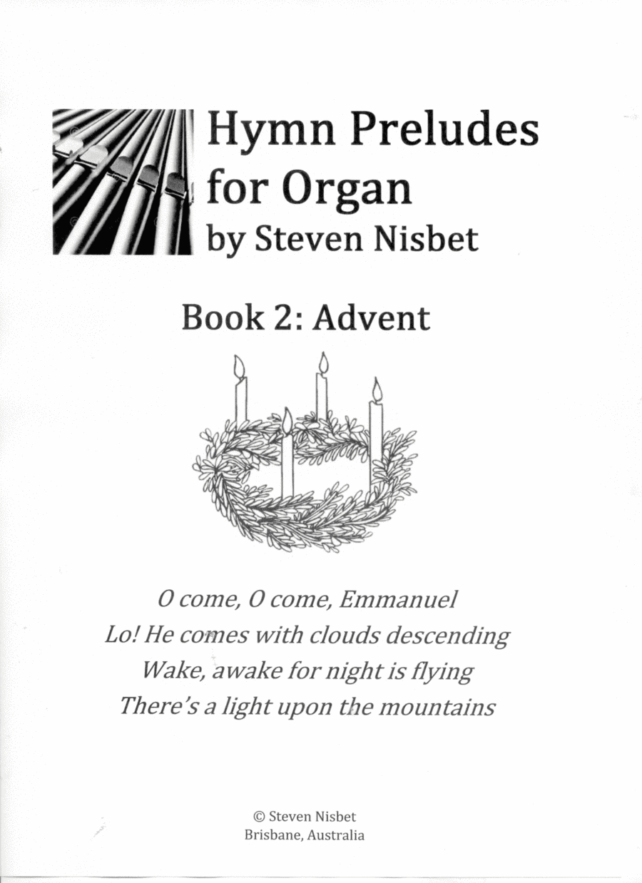 Hymn Preludes for organ Book 2 - Advent