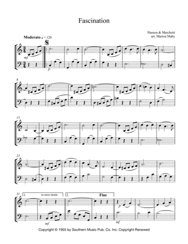 Fascination (arr. Marion Maby)