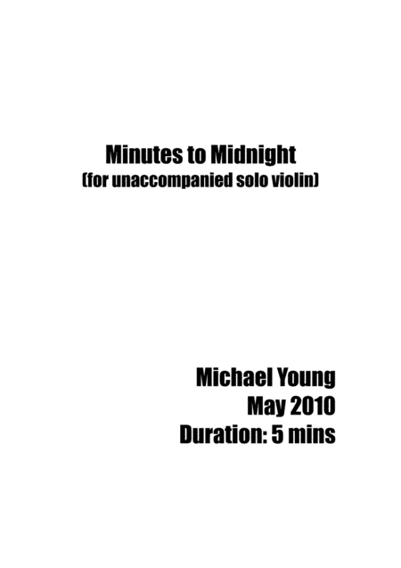 Minutes to Midnight
