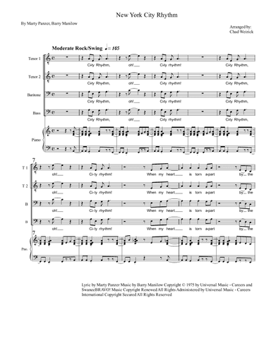 New York City Rhythm (arr. Chad Weirick)
