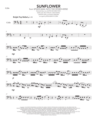 Sunflower (arr. Benjamín R. Coria)