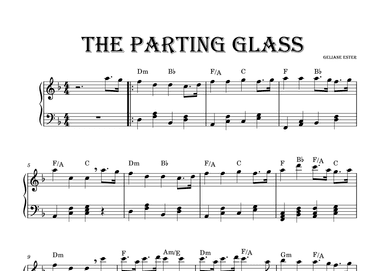 The Parting Glass (arr. Geliane Ester)