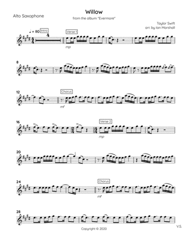 Willow (arr. Ian Marshall)