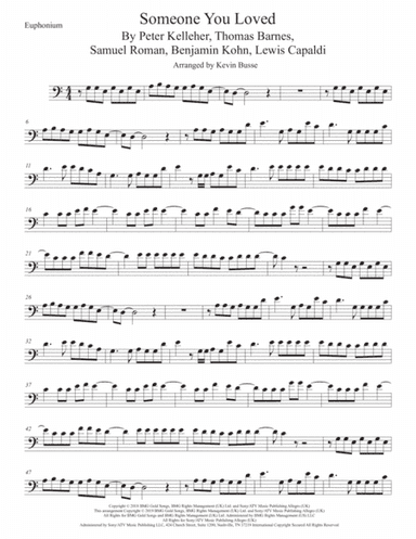 Someone You Loved (arr. Kevin Busse)