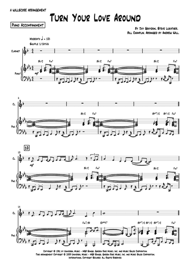 Turn Your Love Around (arr. Andrew Will)