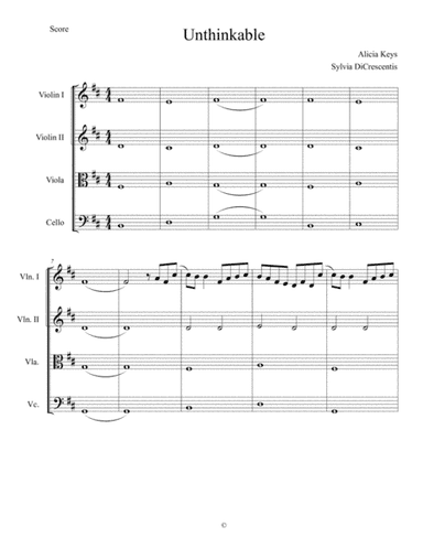 Un-thinkable (i'm Ready) (arr. Sylvia DiCrescentis)
