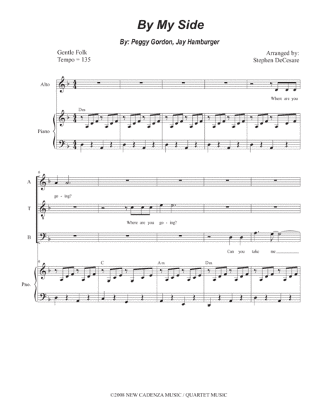 By My Side (arr. Stephen DeCesare)