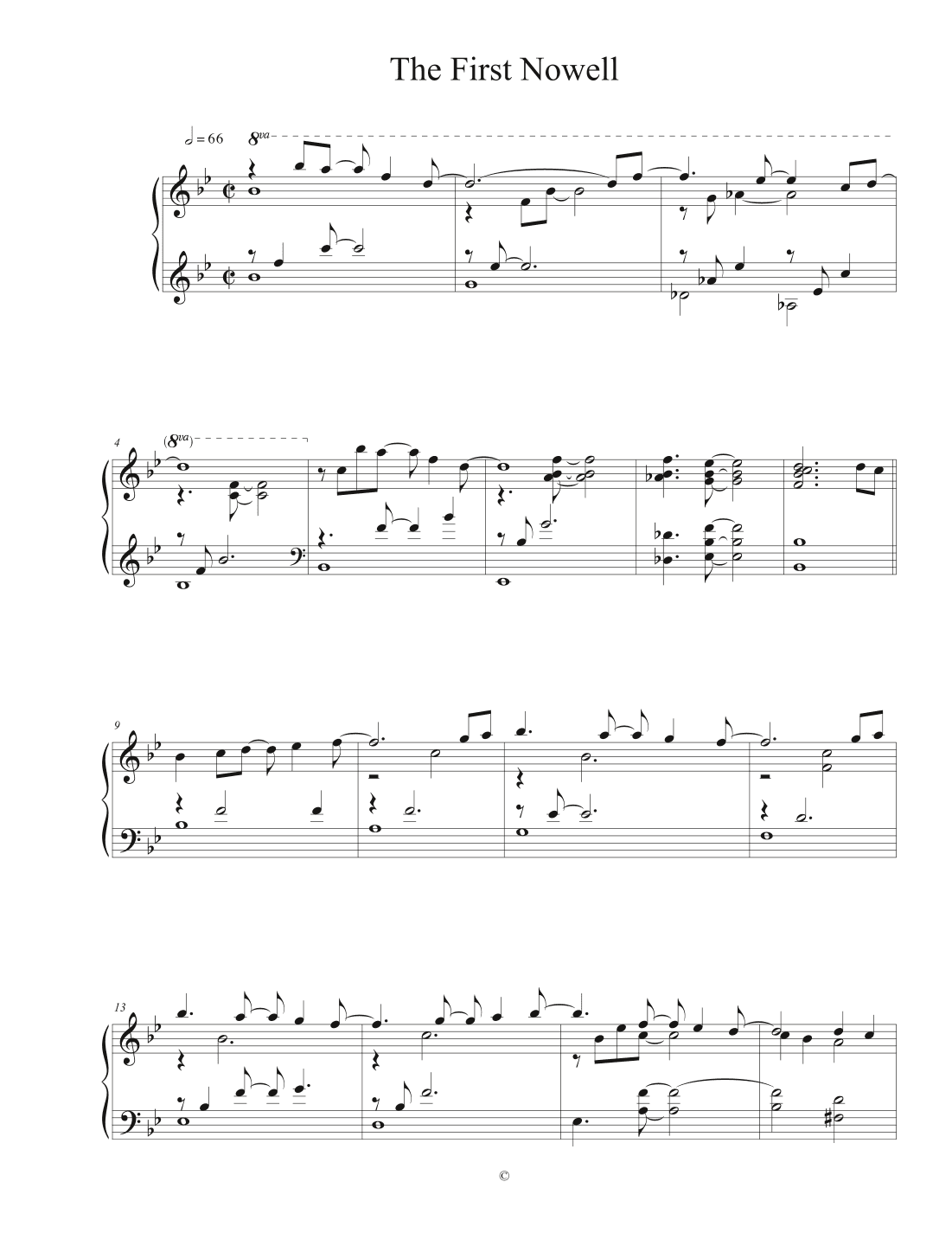 The First Nowell (arr. Ryan Brechmacher)