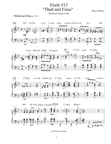 Thad and Finas - Etude #13