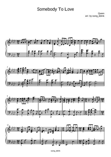 Somebody To Love (arr. Eum Lee)