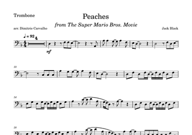 Peaches (arr. Dimitrie Carvalho)