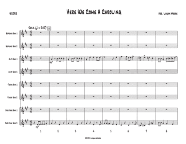 Here We Come A-Caroling (2020) (arr. Logan Moore)